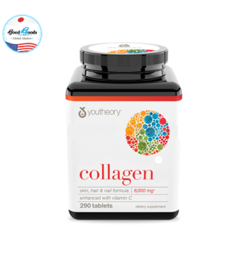 Viên uống Collagen C Youtheory Advanced Formula type 1 2 &3 290v (Hộp)